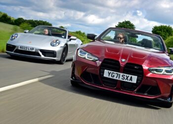 BMW M4 Convertible vs Porsche 911 Cabriolet: 2022 twin test review