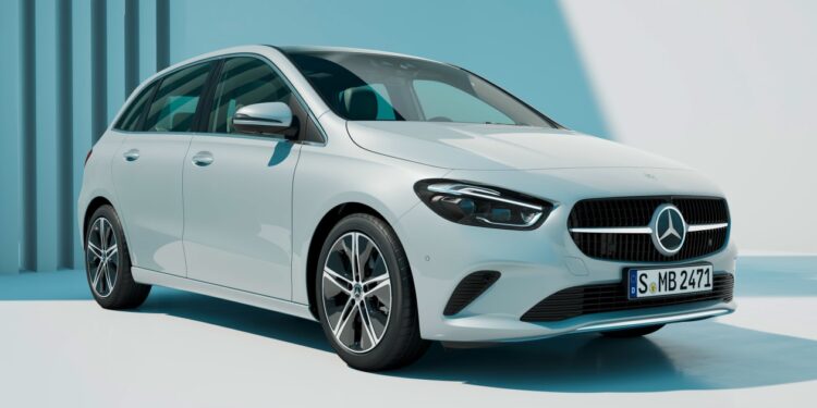 New 2022 Mercedes B-Class facelift unveiled with subtle design tweaks