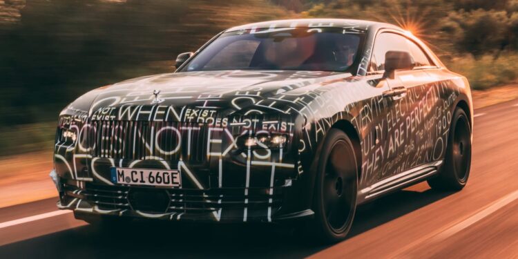 New Rolls-Royce Spectre prototype ride review