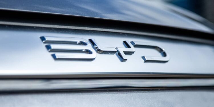 BYD to publish sales data in Australia from the end of this month