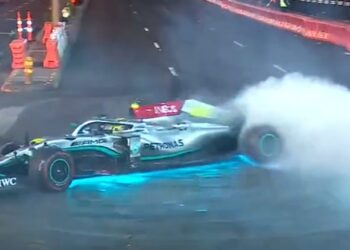 F1 Cars Take Over Las Vegas Strip Ahead of 2023 Race