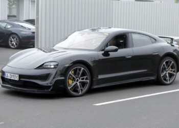 New triple-motor Porsche Taycan flagship set to rival Tesla Model S Plaid