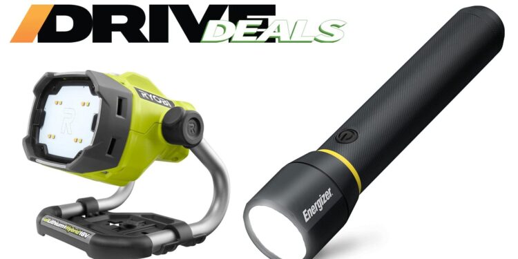 Let There Be Light With These Deals on Flashlights and Work Lamps