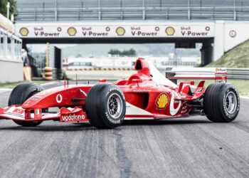 Michael Schumacher’s Ferrari Formula One car sells for $23 million