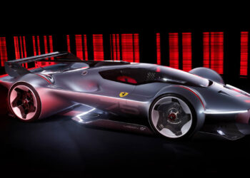 New Ferrari Vision Gran Turismo is a virtual V6 single seater concept car