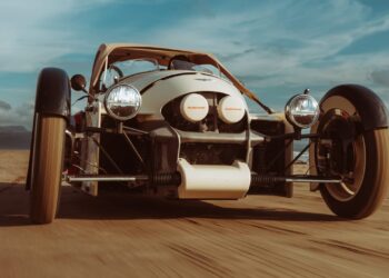 Morgan Super 3 gains roof in new Orlebar Brown collaboration