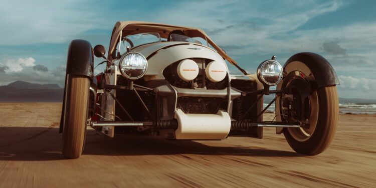 Morgan Super 3 gains roof in new Orlebar Brown collaboration