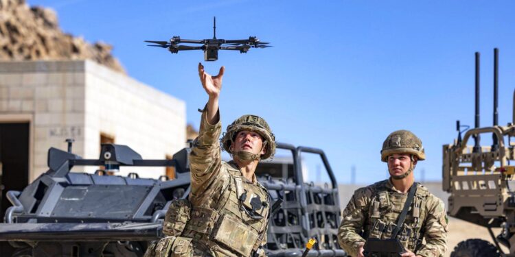 Army Fields Its New RQ-28A Quadcopter Recon Drone