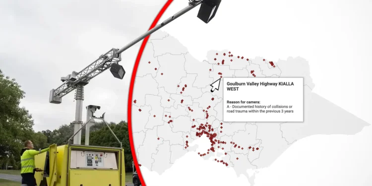 Latest mobile phone and seatbelt detection camera locations for Melbourne and Victoria: July 2025 mapped