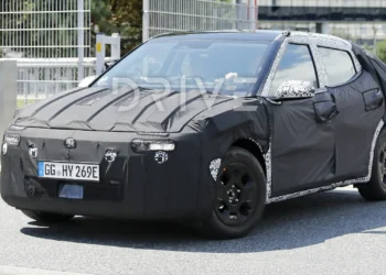 Hyundai Ioniq 2 small electric car caught on camera