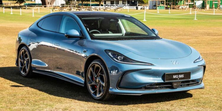 New MG IM5 gets range and power to rival Tesla Model 3