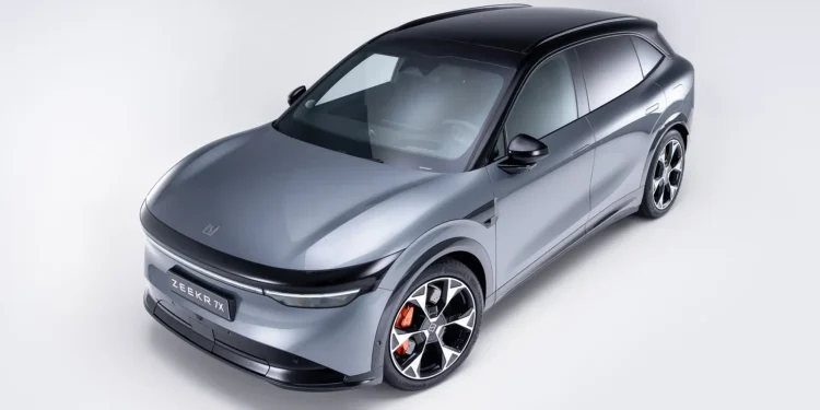 2025 Zeekr 7X electric SUV price announced, undercuts Tesla Model Y