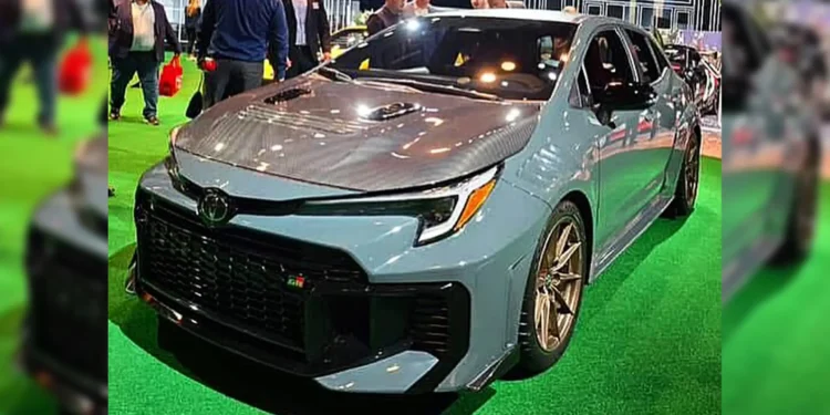 2026 Toyota GRMN Corolla hot hatch leaked