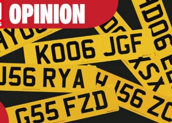 British drivers still love a new number plate