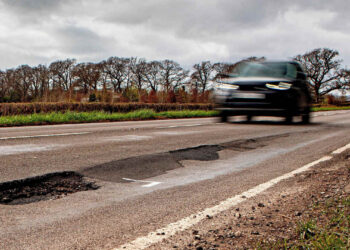 Pothole breakdowns surge 9% as more drivers fall victim to Britain’s broken roads