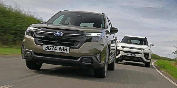 Subaru Forester vs KGM Actyon: Do these left-field SUVs deserve a higher profile?