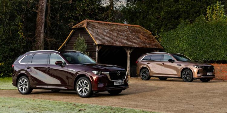 Mazda CX-60 and CX-80 to get trim and tech updates for 2026