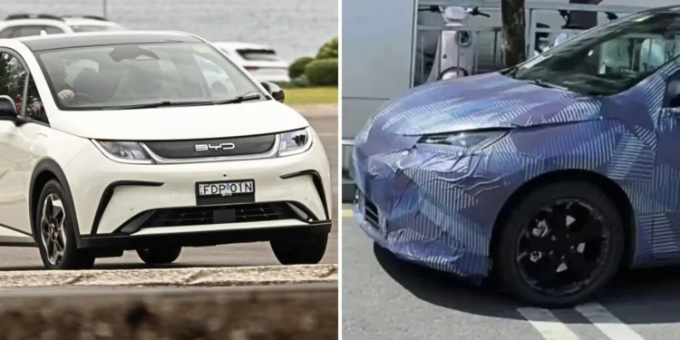 2026 BYD Dolphin G plug-in hybrid first details surface