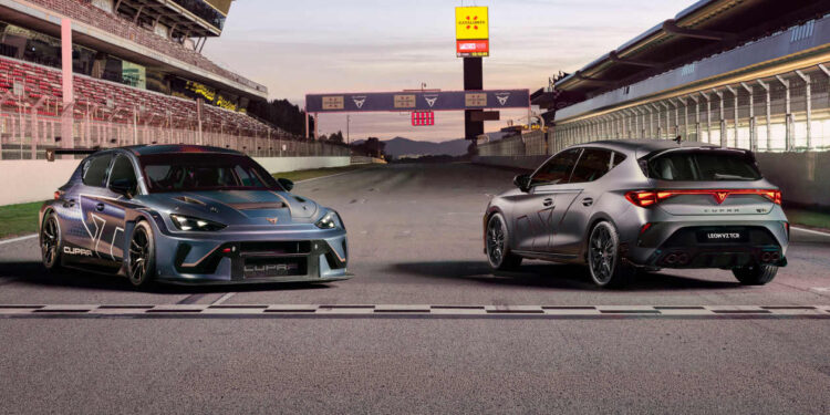 New track-ready Cupra Leon VZ TCR hot hatch has 321bhp and no back seats, if you like