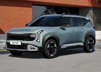 2026 Kia Seltos SUV revealed as mini EV9 SUV, but hybrid engine details still forthcoming