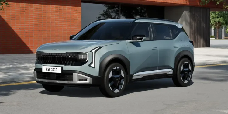 2026 Kia Seltos SUV revealed as mini EV9 SUV, but hybrid engine details still forthcoming