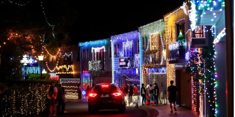 Where to find Australia’s best Christmas lights