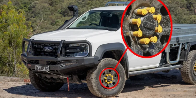 What are those little yellow arrows for on car wheels?