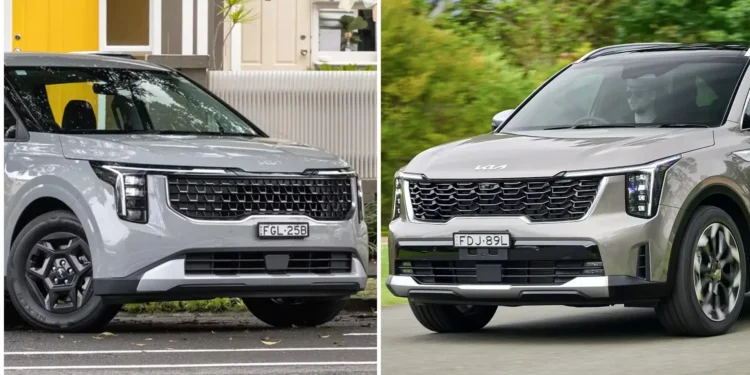 Kia Sorento and Carnival petrol V6 axed in Australia
