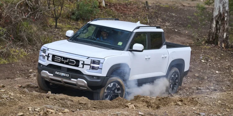 BYD Shark 6 takes big bite out of 4×4 dual-cab ute market in 2025