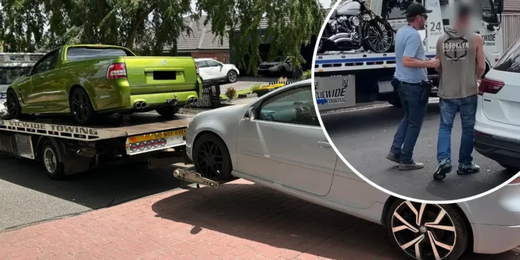 Victorian car theft bust recovers 21 stolen vehicles