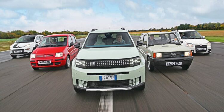 Fiat Panda super test: the 45-year evolution of Italy’s small car icon
