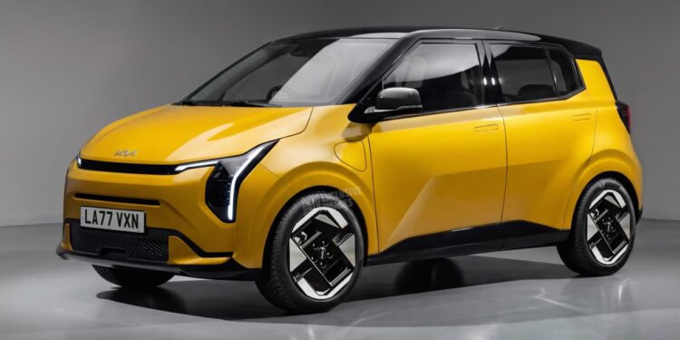 New Kia EV1 electric city car on the way to rival the Renault Twingo