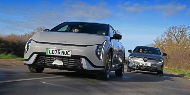 Renault Megane vs Kia EV4: which electric hatchback is fit for all the family?