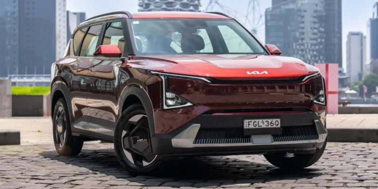 Kia EV5 electric SUV slips under $50K drive-away in Australia