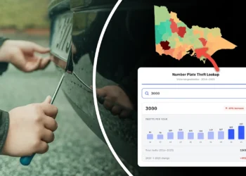 Number plate theft in Victoria mapped with this tool