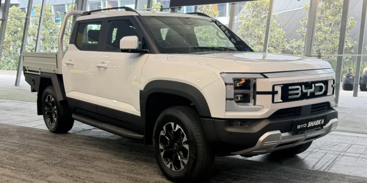 BYD Shark 6 cab-chassis has Australia to thank