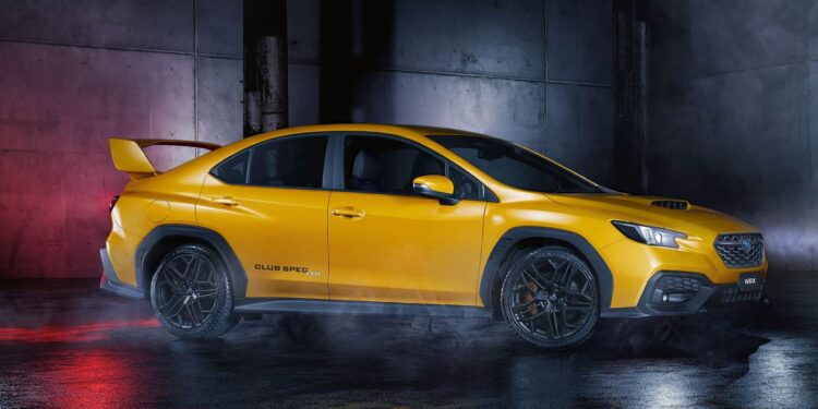 New Subaru WRX Club Spec Evo is keeping the Impreza STI spirit alive