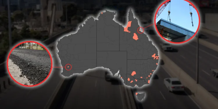 Federal Government’s $107 million Safer Local Roads and Infrastructure Program allocation: Mapped