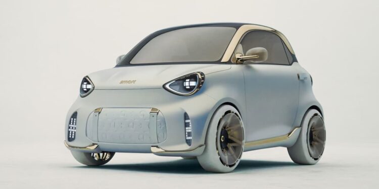 New Smart #2 city car heavily hinted at by this outlandish concept