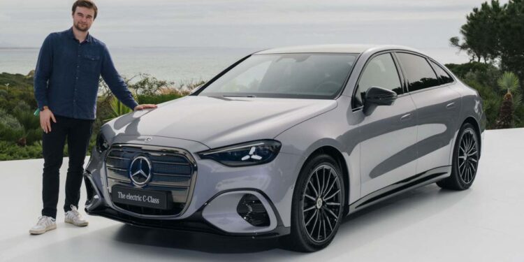 New Mercedes C-Class Electric revealed: exec EV gets 472-mile range and 482bhp