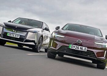 Volvo ES90 vs DS No8: Swedish minimalism meets Parisian style in EV exec test