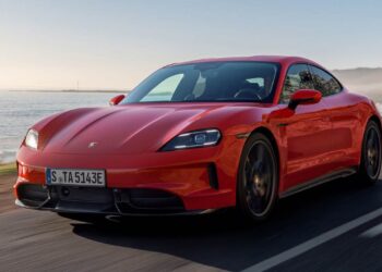 Porsche Taycan gets virtual gearbox and wild body kit from Manthey