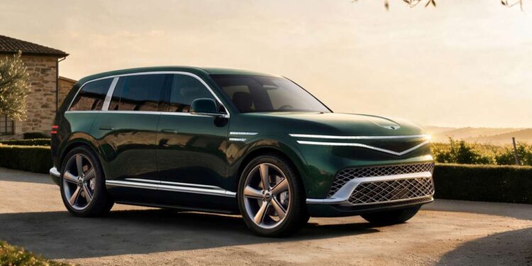 New Genesis GV90 is a giant luxury SUV built to send tremors through the market