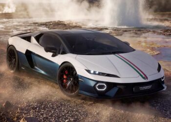 Lamborghini Temerario Tricolore quietly revealed alongside Revuelto SV