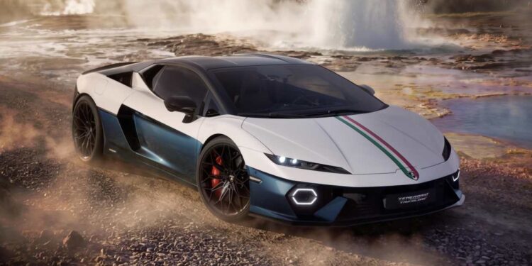 Lamborghini Temerario Tricolore quietly revealed alongside Revuelto SV