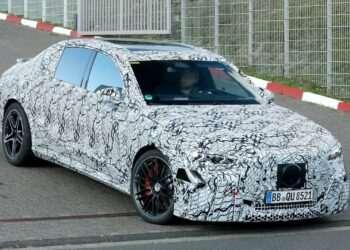 New Mercedes-AMG E-Class spotted as all-electric super saloon prepares for launch