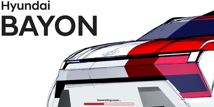 New Hyundai Bayon takes shape as futuristic design sketches break cover